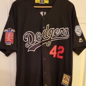 New Large Dodgers Jackie Robinson Jersey